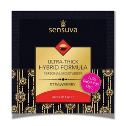 Густий крем-змазка Sensuva Ultra-Thick Hybrid Formula Strawberry
