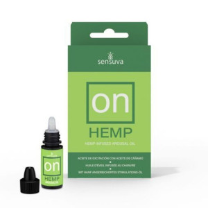 Збуджуюча олія Sensuva ON for Her Hemp Infused