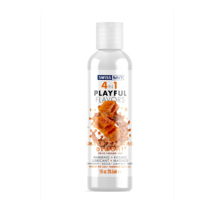 Лубрикант Swiss Navy 4 in 1 Playful Salted Caramel Delight Flavor