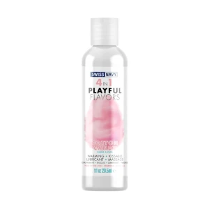 Лубрикант Swiss Navy 4 in 1 Playful Flavors Cotton Candy