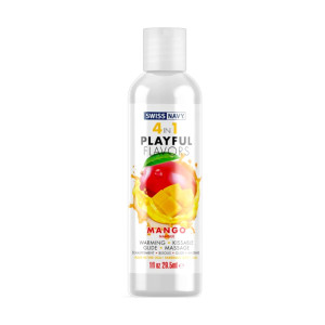 Лубрикант Swiss Navy 4 in 1 Playful Flavors Mango