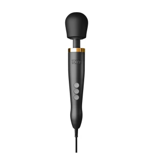 Преміальний вібромасажер Doxy Die Cast Black/Gold