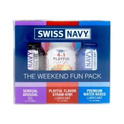 Набір лубрикантів  Swiss Navy Weekend Fun Pack