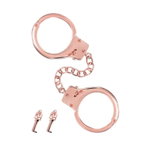 Наручники Fetish Tentation Premium Chick wrist cuffs in rose-gold metal