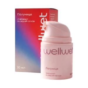 Лубрикант WellWet Strawberry