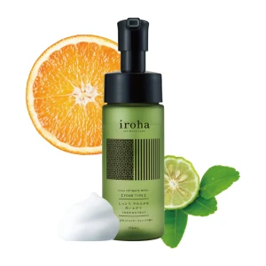 Пінка для інтимної гігієни Iroha Intimate Wash Foam Type Bergamot and Bitter Orange